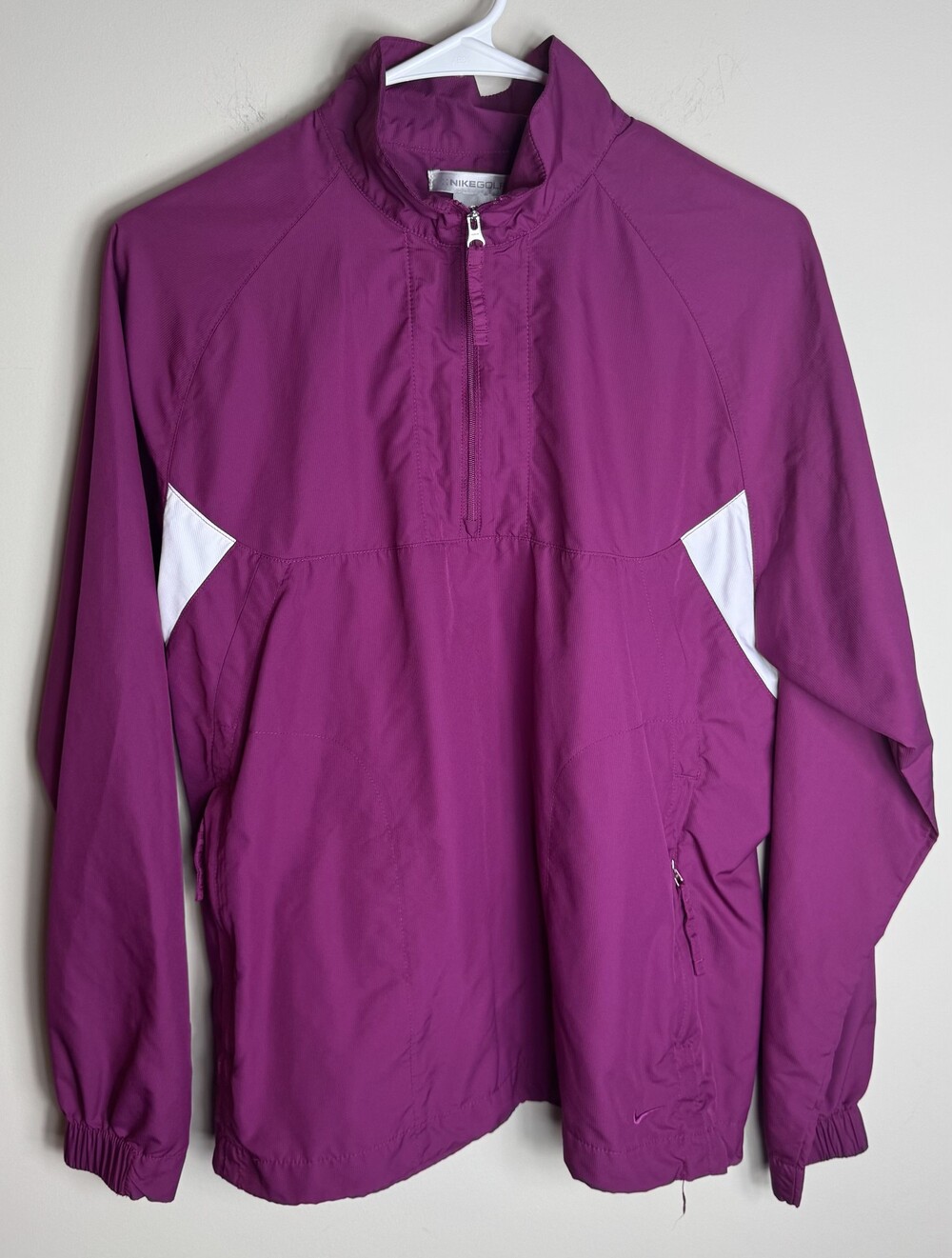 Nike Golf Fit Storm Women's Purple 1/4 Zip Jacket Medium